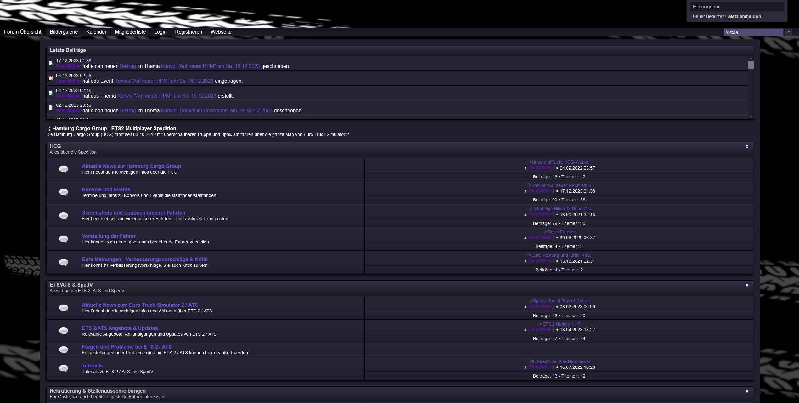 Seite vom HCG-Forum